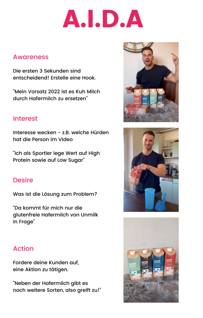 Video Produktion nach AIDA, User Gernerated Content